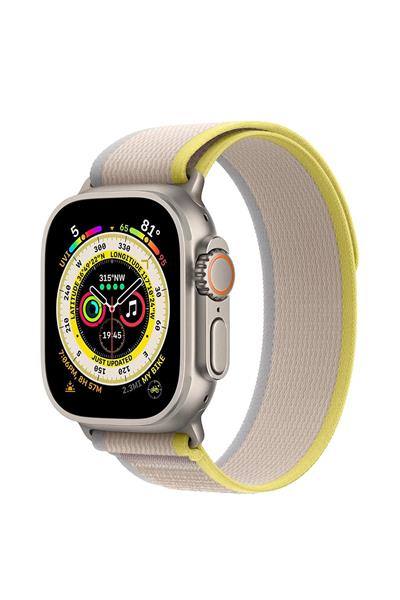 Apple Watch Uyumlu Seri 1/2/3/4/5/6/se/7/8/9 Ultra/ultra2 42/44/45/49mm S10-11(46MM) Kordon Trail 42