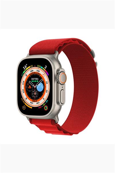 Apple Watch Uyumlu Seri 1/2/3/4/5/6/se/7/8/9 Ultra/ultra2 42-44-45-49mm - S10(46MM) Kordon Alpin