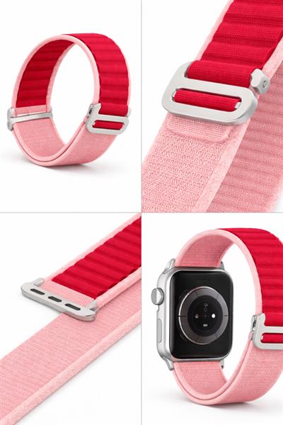 Apple Watch Uyumlu Seri 1/2/3/4/5/6/se/7/8/9 Ultra/ultra2 42-44-45-49mm - S10(46MM) Kordon Alpin
