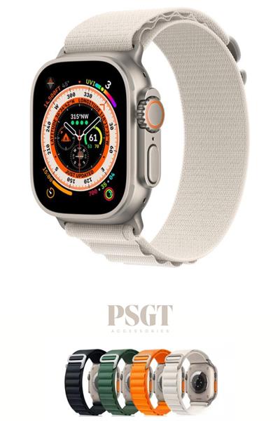 Apple Watch Uyumlu Seri 1/2/3/4/5/6/se/7/8/9/10/11 Ultra/Ultra2 Kordon Alpin