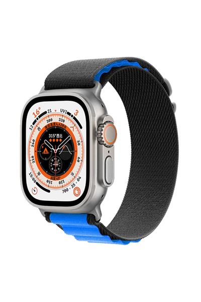 Apple Watch Uyumlu Seri 1/2/3/4/5/6/se/7/8/9 Ultra/ultra2 42-44-45-49mm - S10(46MM) Kordon Alpin