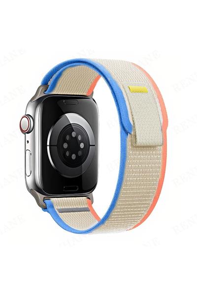 Apple Watch Uyumlu Seri 1/2/3/4/5/6/se/7/8/9 Ultra/ultra2 42/44/45/49mm S10-11(46MM) Kordon Trail 42