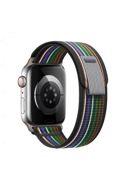Apple Watch Uyumlu Seri 1/2/3/4/5/6/se/7/8/9 Ultra/ultra2 42/44/45/49mm S10-11(46MM) Kordon Trail 42