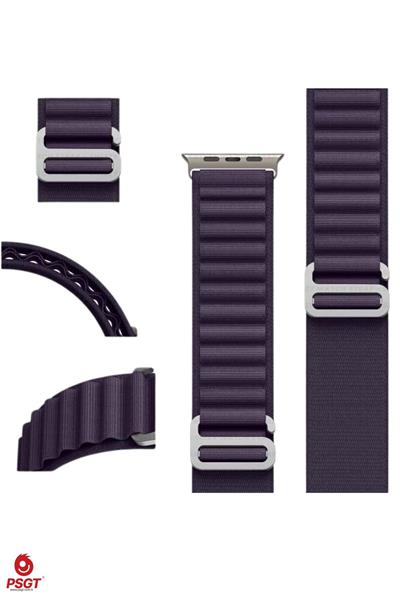 Apple Watch Uyumlu Seri 1/2/3/4/5/6/se/7/8/9/10/11 Ultra/Ultra2 Kordon Alpin