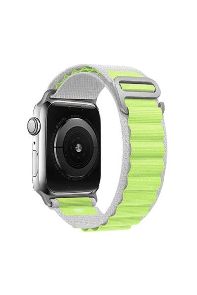 Apple Watch Uyumlu Seri 1/2/3/4/5/6/se/7/8/9 Ultra/ultra2 42-44-45-49mm - S10(46MM) Kordon Alpin