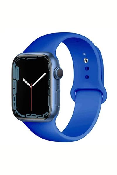 Apple Watch Uyumlu Seri: 1/2/3/4/5/6/se/7/8/9/10/11 Silikon Kordon A++