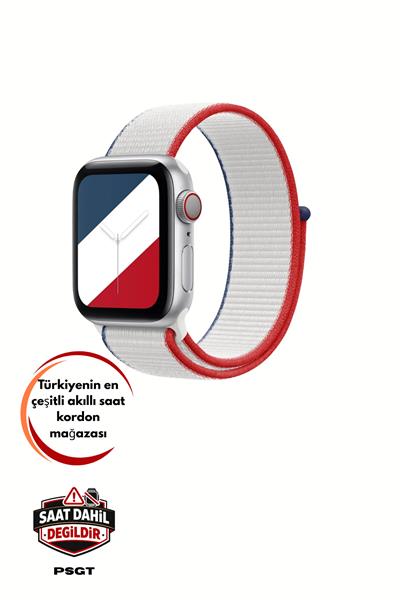 Apple Watch Uyumlu Seri: 3/4/5/6/7/8/9/se/10/11 Kordon Hasır Örgü