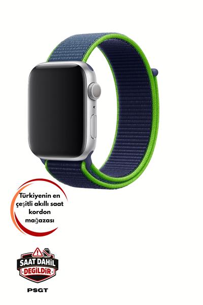 Apple Watch Uyumlu Seri: 3/4/5/6/7/8/9/se/10/11 Kordon Hasır Örgü