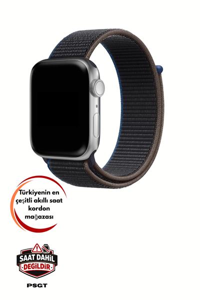 Apple Watch Uyumlu Seri: 3/4/5/6/7/8/9/se/10/11 Kordon Hasır Örgü