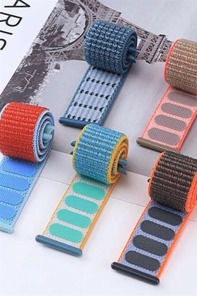 Apple Watch Uyumlu Seri: 3/4/5/6/7/8/9/se/10/11 Kordon Hasır Örgü