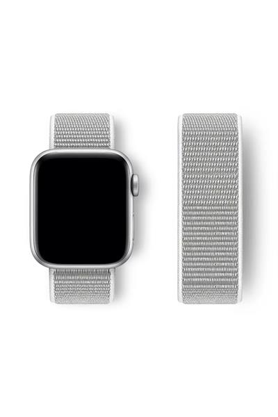 Apple Watch Uyumlu Seri: 3/4/5/6/7/8/9/se/10/11 Kordon Hasır Örgü