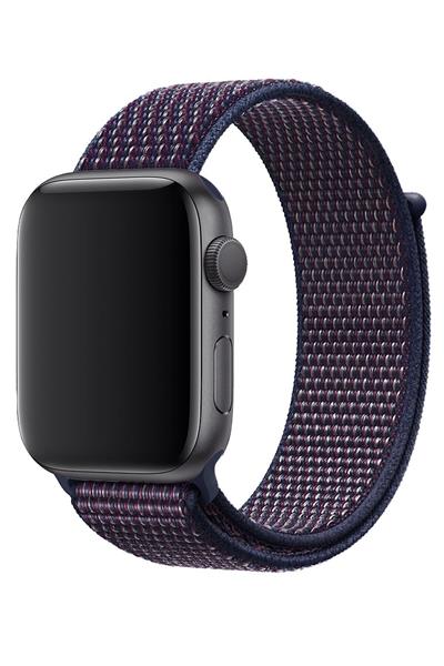 Apple Watch Uyumlu Seri: 3/4/5/6/7/8/9/se/10/11 Kordon Hasır Örgü