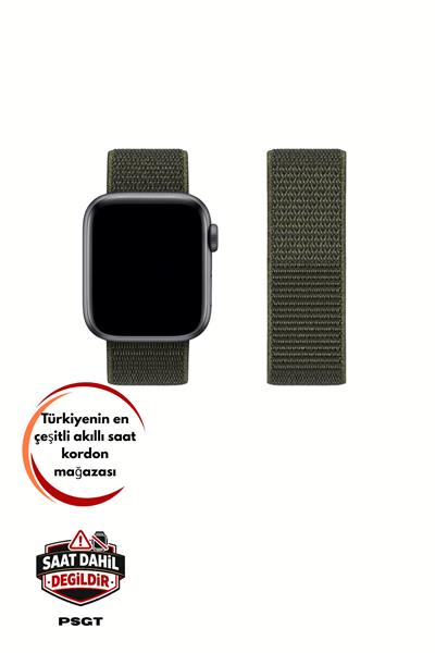 Apple Watch Uyumlu Seri: 3/4/5/6/7/8/9/se/10/11 Kordon Hasır Örgü