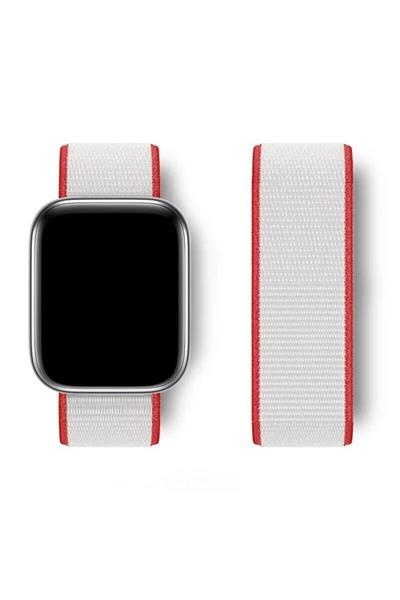 Apple Watch Uyumlu Seri: 3/4/5/6/7/8/9/se/10/11 Kordon Hasır Örgü