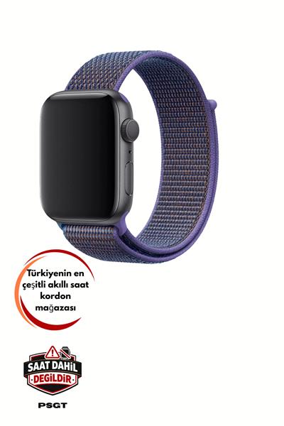 Apple Watch Uyumlu Seri: 3/4/5/6/7/8/9/se/10/11 Kordon Hasır Örgü
