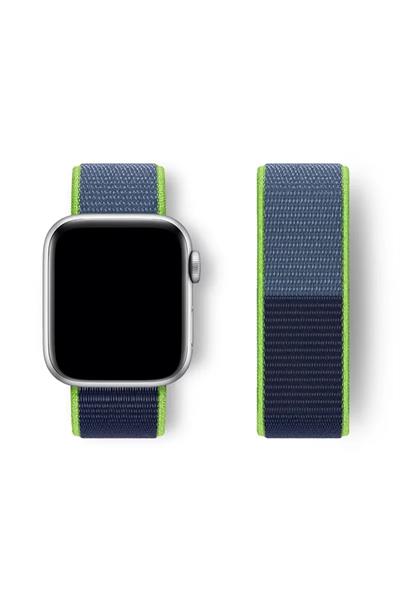 Apple Watch Uyumlu Seri: 3/4/5/6/7/8/9/se/10/11 Kordon Hasır Örgü