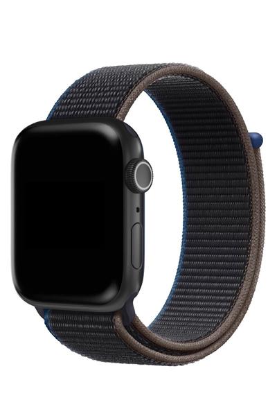 Apple Watch Uyumlu Seri: 3/4/5/6/7/8/9/se/10/11 Kordon Hasır Örgü