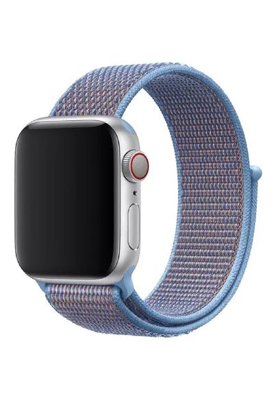 Apple Watch Uyumlu Seri: 3/4/5/6/7/8/9/se/10/11 Kordon Hasır Örgü