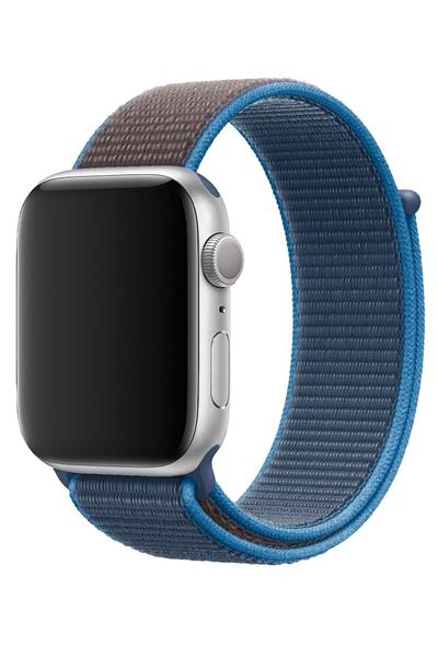 Apple Watch Uyumlu Seri: 3/4/5/6/7/8/9/se/10/11 Kordon Hasır Örgü