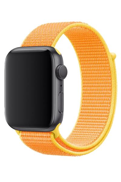 Apple Watch Uyumlu Seri: 3/4/5/6/7/8/9/se/10/11 Kordon Hasır Örgü