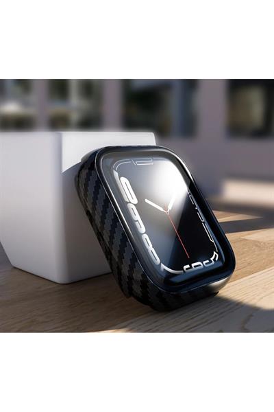carbon fiber kasa koruyucu apple watch yumlu 44mm