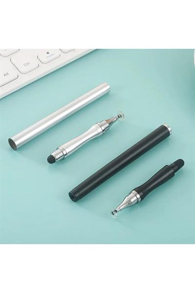 Dokunmatik Passive Stylus Kalem Tablet Telefon Bilgisayar Dokunmatik Kalemi gümüş