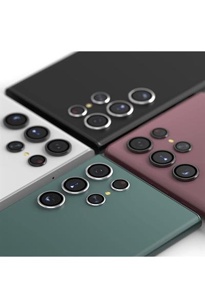 Galaxy S23 Ultra Uyumlu 5 Parça Kamera Lens Koruyucu Cam Kamera Koruma Kılıf