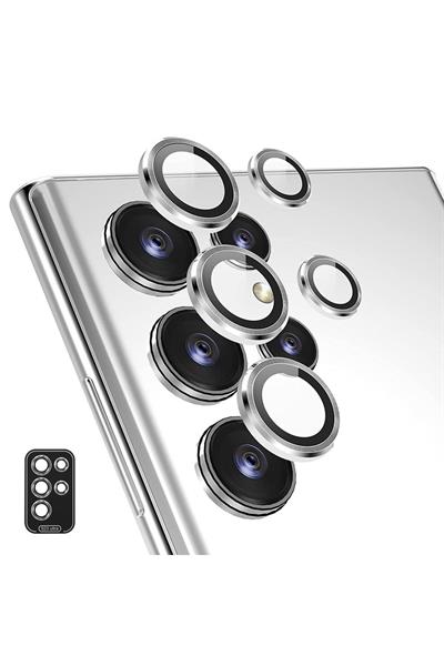 Galaxy S24 ultra için kamera filmi kamera Lens koruyucu lens metal