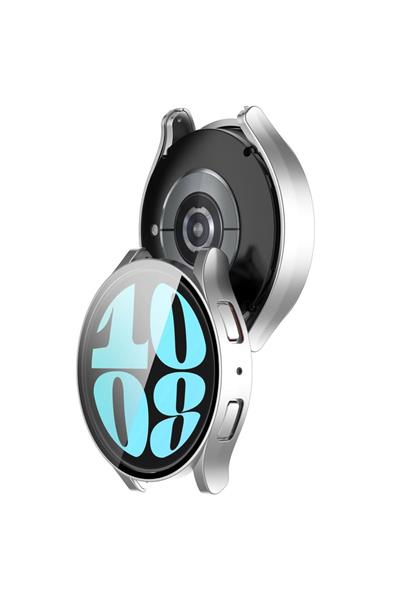 Galaxy Watch 5 44mm Uyumlu Parlak Taşlı Ekran Kasa Kılıf Koruyucu