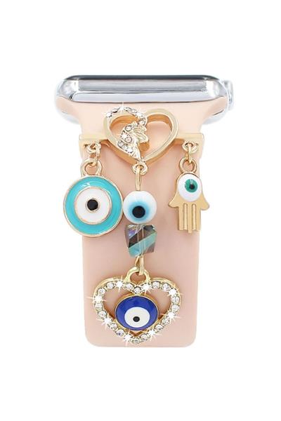 GÖZ LOVE  Apple Watch Kordon Charm, Kordon Süsü