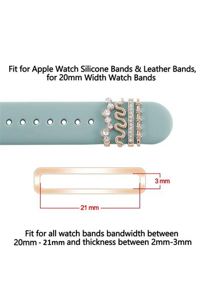 GÖZ LOVE  Apple Watch Kordon Charm, Kordon Süsü