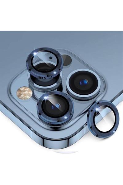 Iphone 13 Pro Max Kamera Lens Koruyucu Mercek Lens 13 Pro Uyumlu Gümüş