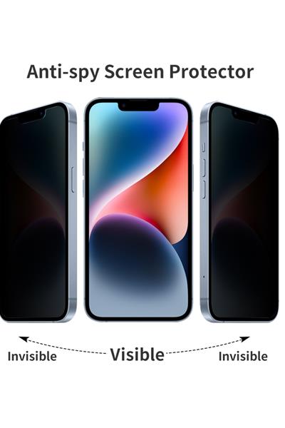 Iphone 13/13 Pro/14/16e Uyumlu Tam Kaplayan Hayalet Seramik Ekran Koruyucu Kırılmaz Cam Filmi