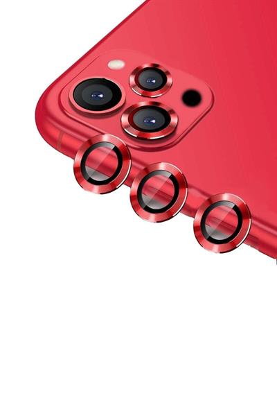 Iphone 13Pro/13ProMax Uyumlu Alüminyum Alaşım 3d Kamera Lens Koruyucu