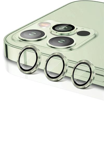 Iphone 13Pro/13ProMax Uyumlu Alüminyum Alaşım 3d Kamera Lens Koruyucu