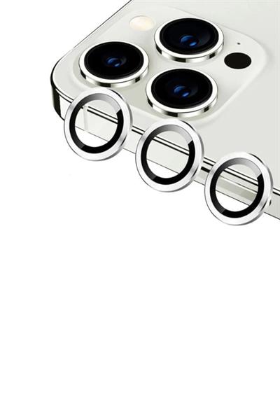 Iphone 13Pro/13ProMax Uyumlu Alüminyum Alaşım 3d Kamera Lens Koruyucu