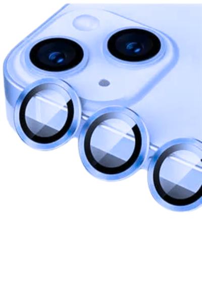 Iphone 13Pro/13ProMax Uyumlu Alüminyum Alaşım 3d Kamera Lens Koruyucu