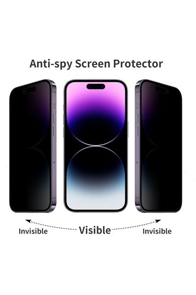 Iphone 14 Promax Uyumlu Tam Kaplayan Hayalet Seramik Ekran Koruyucu Kırılmaz Cam Filmi