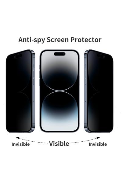 Iphone 15ProMax/15Plus Uyumlu Tam Kaplayan Hayalet Seramik Ekran Koruyucu Kırılmaz Cam Filmi