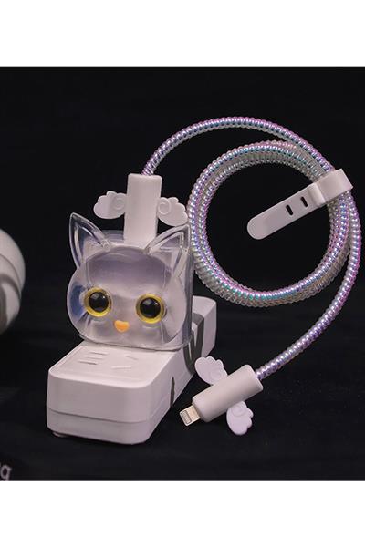 Iphone 18w/20w Uyumlu Şarj Kılıfı, Şarj Kablosu Örme Aparatı, Toparlayıcı, Kablo Koruyucu