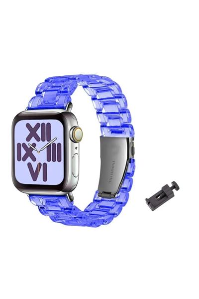 Apple Xiaomi Watch Seri 2/3/4/se/6/7/8/9/10/11 Uyumlu Paslanmaz Çelik Reçine Kordon