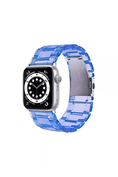 Apple Xiaomi Watch Seri 2/3/4/se/6/7/8/9/10/11 Uyumlu Paslanmaz Çelik Reçine Kordon