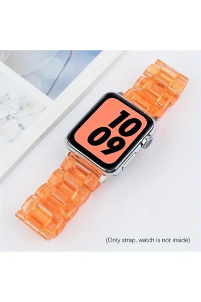 Apple Xiaomi Watch Seri 2/3/4/se/6/7/8/9/10/11 Uyumlu Paslanmaz Çelik Reçine Kordon