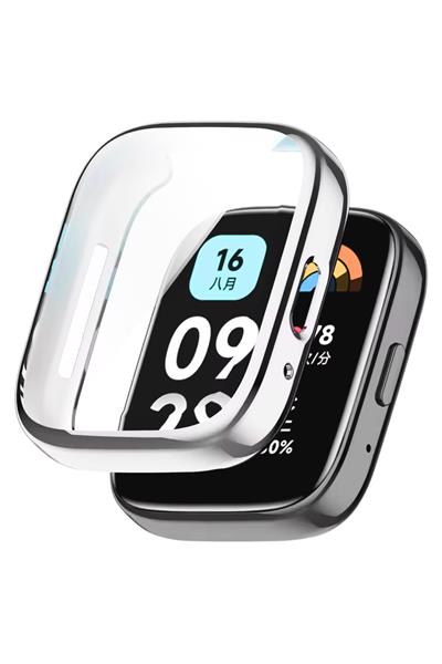 Redmi Watch 3 Ekran ve Kasa Koruyucu Kılıf Tam Ekran Koruyucu Akıllı Saat