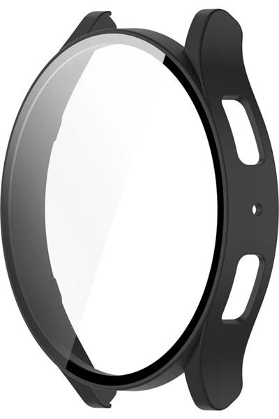 Samsung Galaxy Watch 5 44mm Uyumlu Parlak Taşlı Ekran Kasa Kılıf Koruyucu
