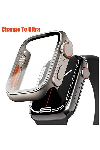 Ultra Yükseltme Temperli Cam Kapak 1 2 3 4 5 6 7 8 9 Uyumlu 41mm Görünüm Ultra