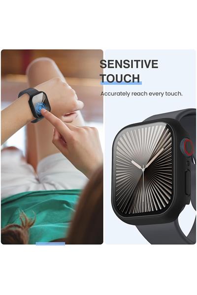 Watch 2 3 4 5 6 Se 40mm Uyumlu Kılıf Kasa Ve Ekran Koruyucu 360 Tam Koruma Kapak