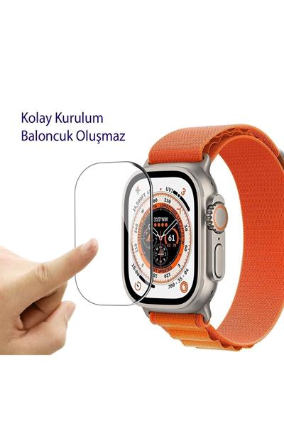 Watch Ultra 49mm Uyumlu Nano Cam Ekran Koruyucu