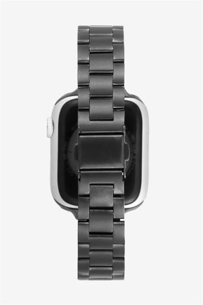 Watch Uyumlu ( 42-44-45-49mm) Ve Seri10 ve 11(46MM) Paslanmaz Çelik Mini Modernfit