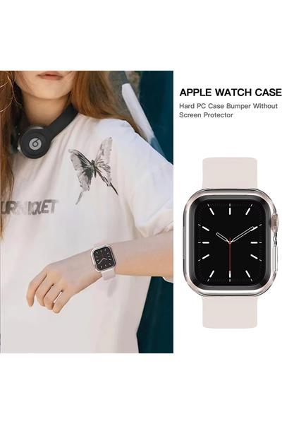 Watch Uyumlu 42 Mm Srei 3 Ve Altı Seffaf Silikon 360 Tam Koruma Yumuşak Ekran Koruyucu